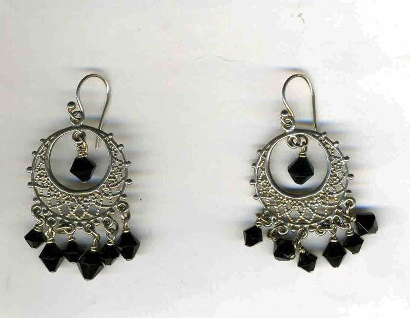 Sterling &amp; Swarovski crystal