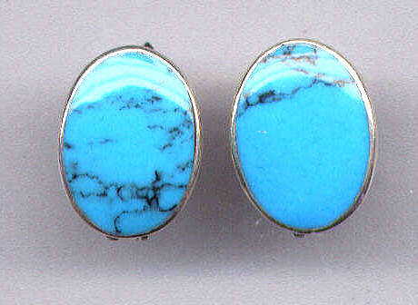 Turquoise(Chalk Earrings