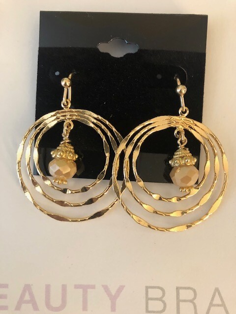 Circle earrings