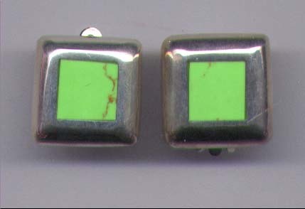 Turquoise (Chalk ) Earrings