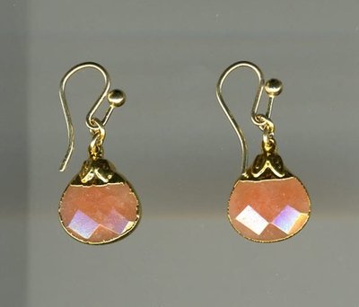 Carnelian & Vermeil earrings