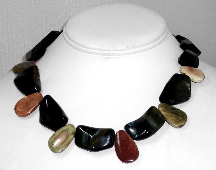 Imperial Jasper w/ Blue Tiger&#39;s Eye