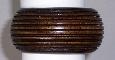 Ribbed wood cuff