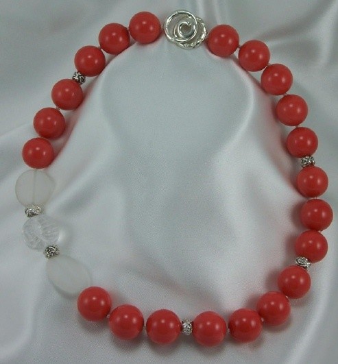 Mother Of Pearl Coral Beads