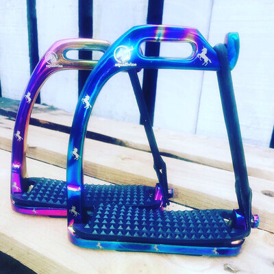 Unicorn Rainbow Stirrups