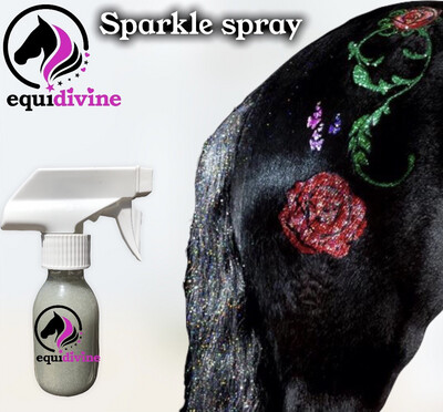 100ml Body, Mane & Tail sparkle Shine spray Fly Repellent