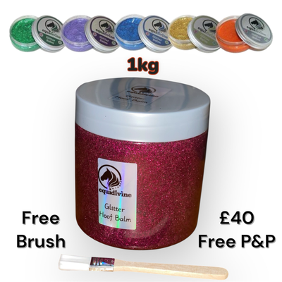 Glitter Hoof Balm Biodegradable Glitter 1kg Glitter Hoof Balm Biodegradable Glitter 1kg