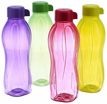 Tupperware Aquasafe Bottle 500ml Set of 4