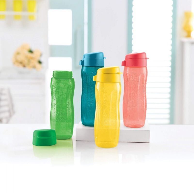 Tupperware AquaSlim Bottle 500ml -Set of 4