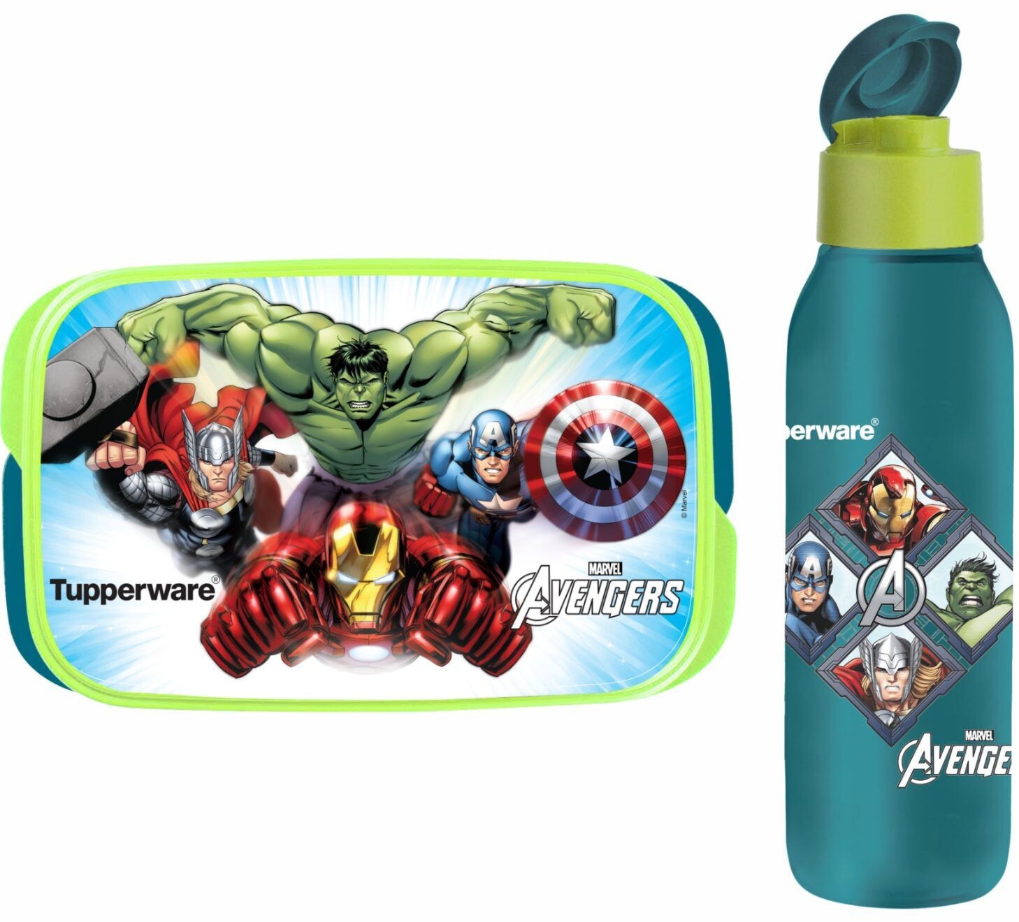 Tupperware MyLunch Set with Bottle - Avengers