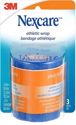 Nexcare™ Athletic Wrap - Blue