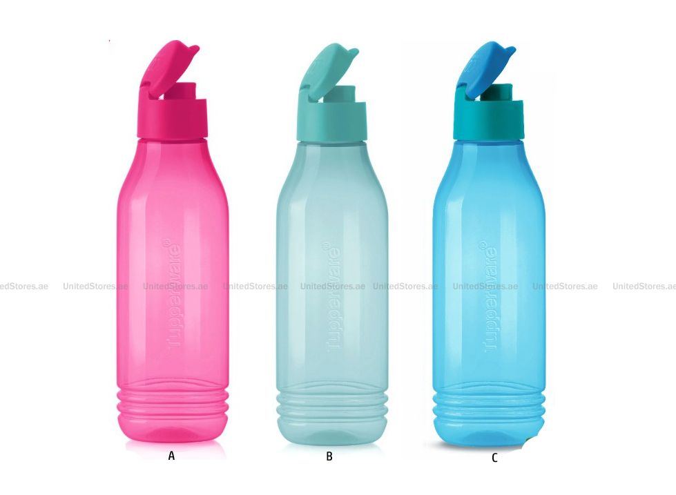 Tupperware Eco FlipTop Triangular Bottle 750ml 1pc