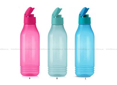 Tupperware Eco FlipTop Triangular Bottle 750ml 1pc