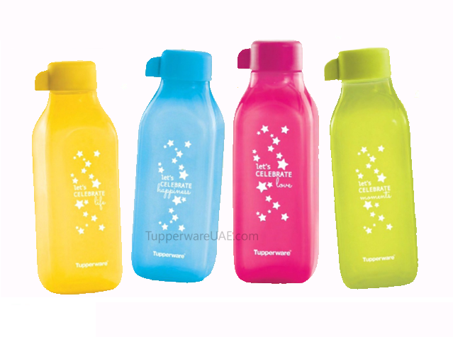 Tupperware Celebration Bottle 500ml - Set of 4