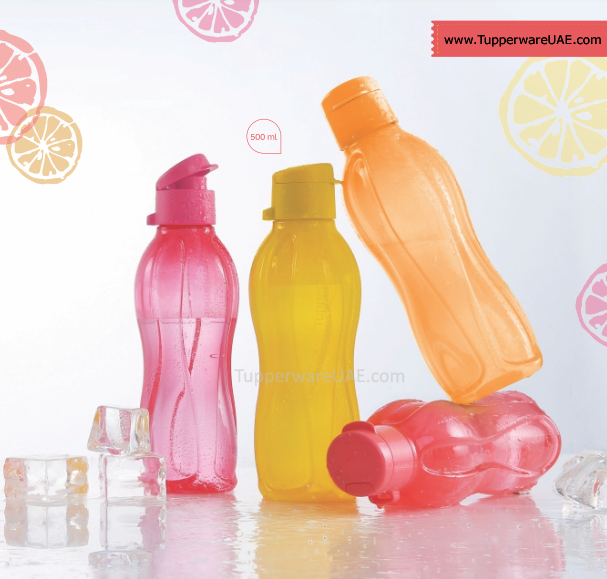 Aquasafe FlipTop Bottle 500ml - Set of 4