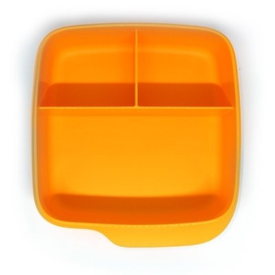 Tupperware Square Divided Lunch Box New /pc