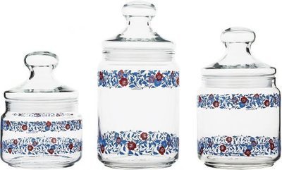 Luminarc Cyline Glass Canister - Set of 3