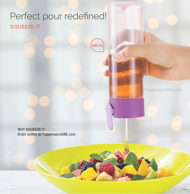 Tupperware Squeeze It 360ml - 1pc
