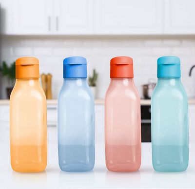 Tupperware FlipTop Square Bottle 500ml 1pc