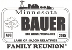 Bauer Family Reunion 2015