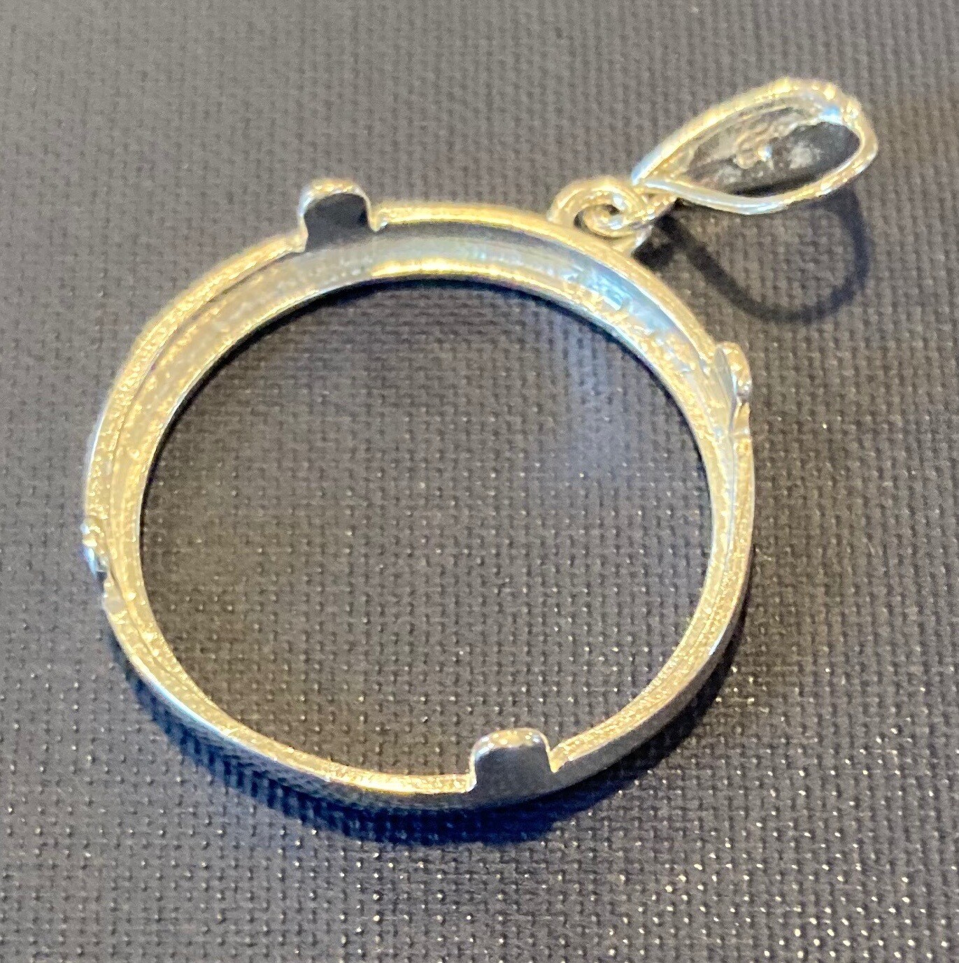 Sterling Silver Bezel Only (Purchase Coin Separately)
