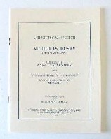 Nickerson Pamphlets: The History of the Busby Family and Anne Busby, wife of William Nickerson, the immigrant. (25 pages)