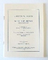 Nickerson Pamphlets:  The History of the Busby Family and Anne Busby, wife of William Nickerson, the immigrant. (25 pages)