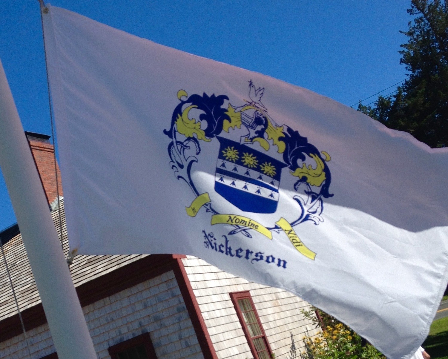 A Nickerson Coat-Of-Arms Flag!