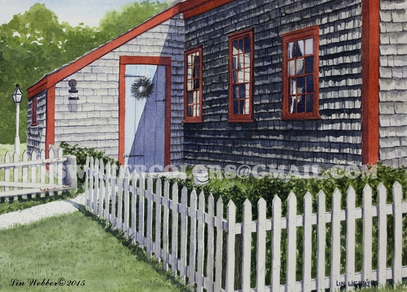 The Caleb Nickerson House Rear Yard