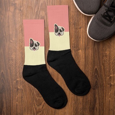 Old Friends Dog Game "Kirby" Socks, Size: L