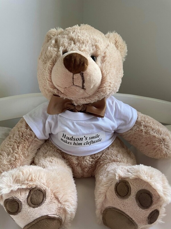 Cleft support teddy bear