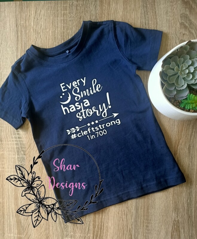 Cleft kids t-shirts