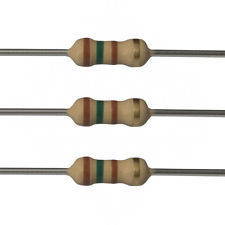 Resistors 1/4 w, Resistance: 150 Ohm, Quantity of Resistors: 5 Resistors