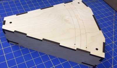 N Scale T-TRAK Turn 45 Degree