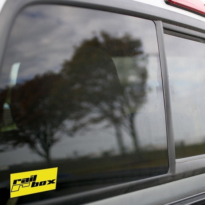 Vinyl Sticker - Railbox (Yellow/Black) Logo
