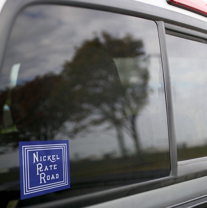 Vinyl Sticker - Nickel Plate Railroad Logo (NKP)
