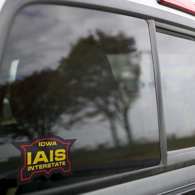 Vinyl Sticker - Iowa Interstate Logo (IAIS)