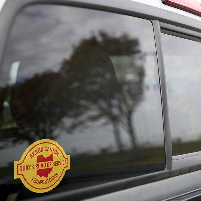 Vinyl Sticker - Akron Canton &amp; Youngstown (ACY) Logo