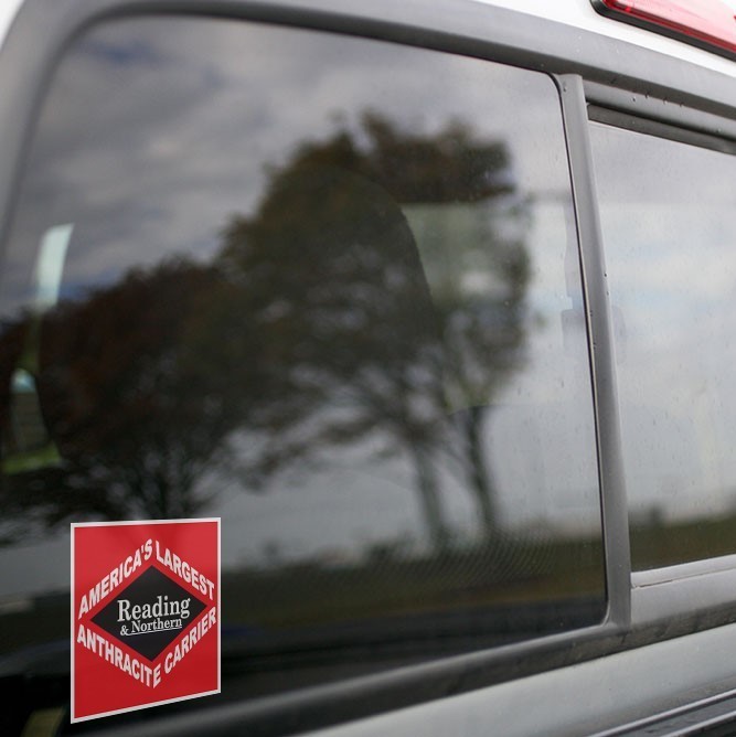 Vinyl Sticker - Reading Northern (RBMN) Black Diamond Logo