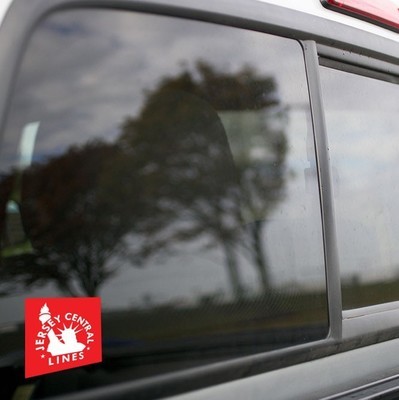 Vinyl Sticker - Central New Jersey (CNJ) Red/White Logo