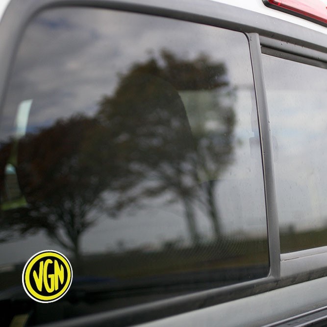 Vinyl Sticker - Virginian Railroad (VGN) Logo (Black/Yellow)