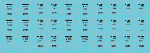 Norfolk Southern Maintenance of Way (MOW) Truck Decal