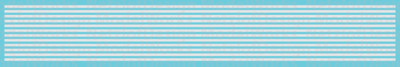 N Scale - Sill Striping, Non-Reflective Waterslide Decals - White