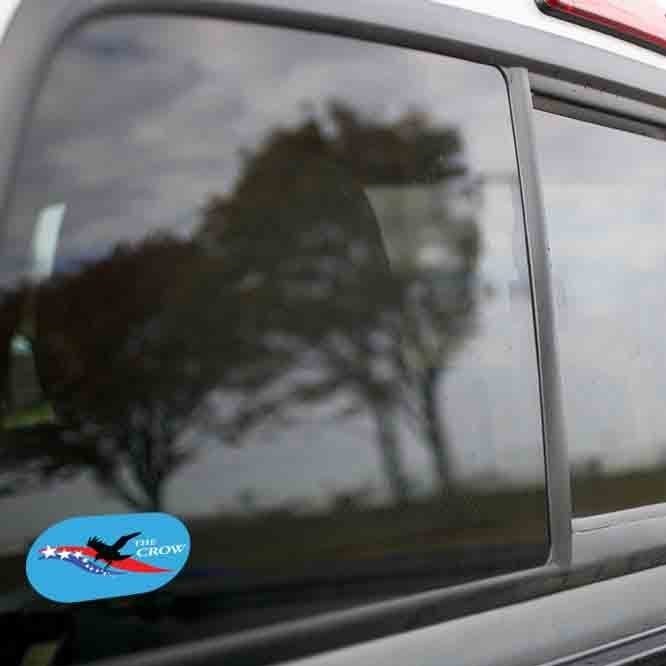 Vinyl Sticker - Cleveland Works &#39;The Crow&#39; Logo