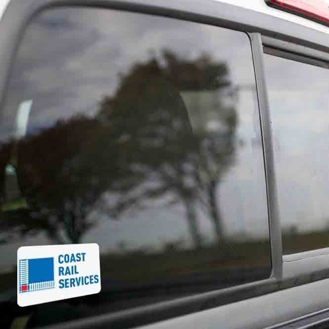 Vinyl Sticker - Coast Rail Service (CRSX) Logo