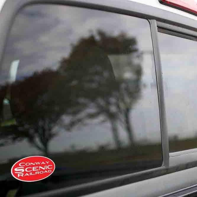 Vinyl Sticker - Conway Scenic (CSRX Red/White) Logo