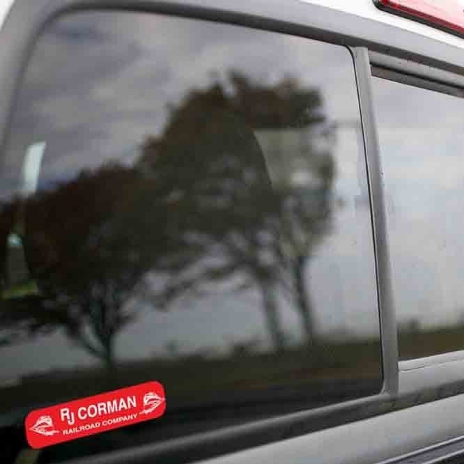 Vinyl Sticker - RJ Corman Logo