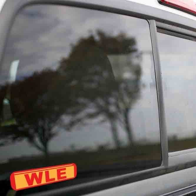 Vinyl Sticker - Wheeling and Lake Erie (WE Kodachrome) Logo