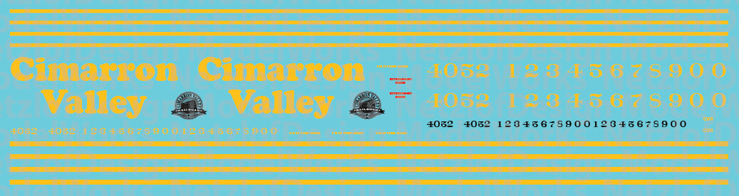 Cimarron Valley Locomotive GEs (2019+)