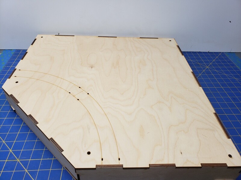 N Scale T-TRAK Inside Turn Module (12/13/16/19r)